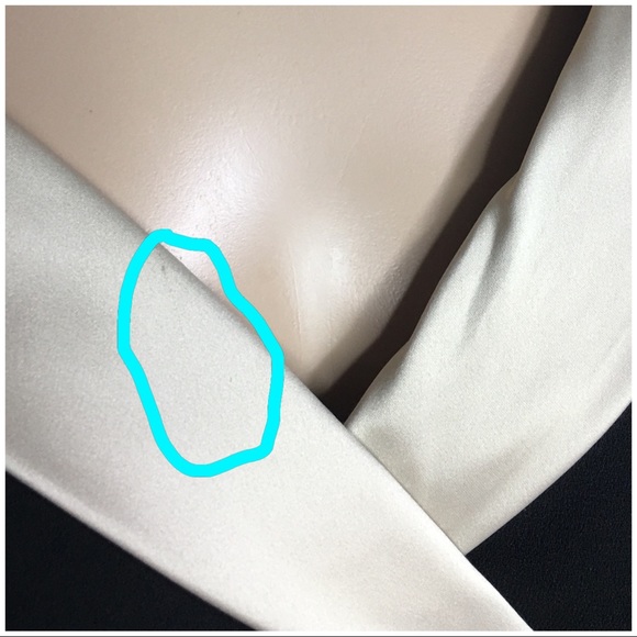 New Black & Beige Dress By Ann Taylor Petites - Picture 7 of 8